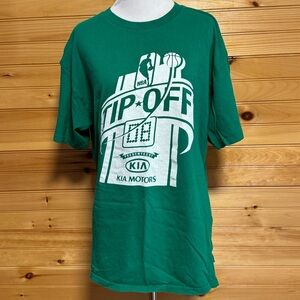 NBA Tip Off Boston Celtics 2008 World Champion Green Tee Size XL